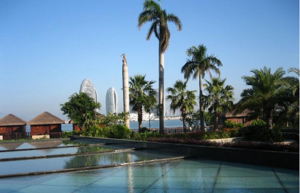 Marina Spa Hotel Sanya Exterior foto